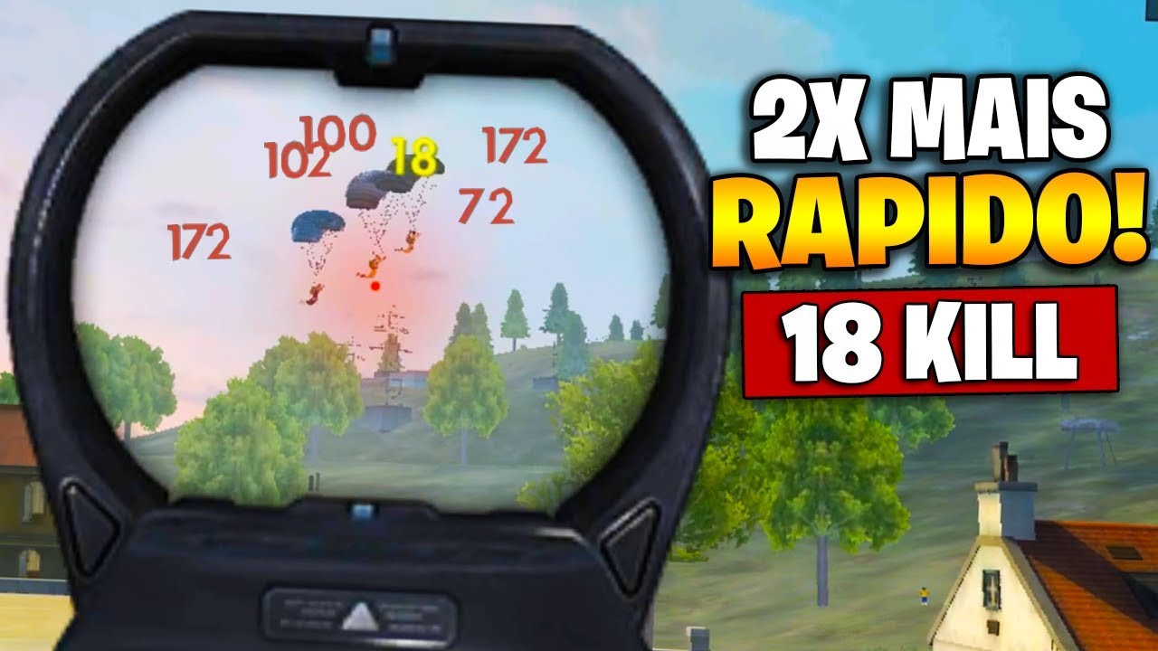 FIQUE 2 VEZES MAIS RÁPIDO EM TUDO NO FREE FIRE!! ENTENDA A MOVIMENTAÇÃO