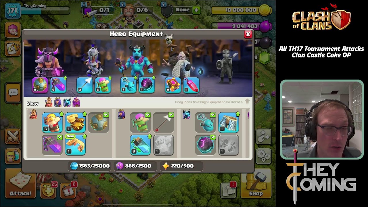 TH17 Tournament Attacks - Clash of Clans