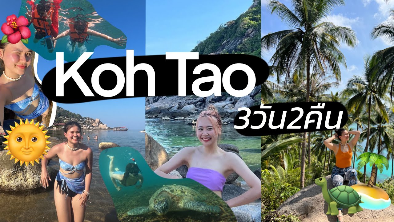 เกาะเต่า (Koh Tao) 3วัน 2คืน | จ.สุราษฎร์ธานี | Nutto'Story