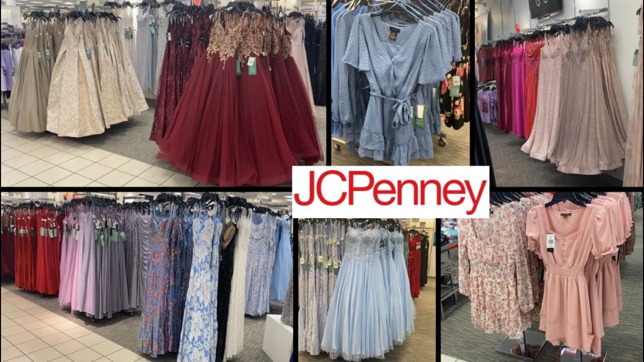 ❤️JCPENNEY DRESSES SHOP WITH ME‼️PROM DRESSES, EASTER DRESSES, EVENING GOWNS & CASUAL DRESSES