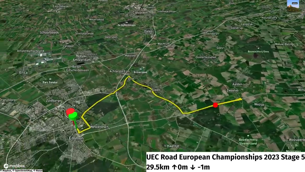 UEC Road European Championships 2023 Stage 5 -  : Wildlands Adventure Zoo to Emmen (September 20, 2
