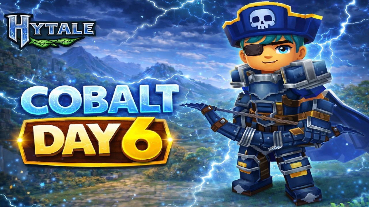 Went for Cobalt,Came with Adamantite XD | Day 6 | Hytale Early Access | #live #hytale