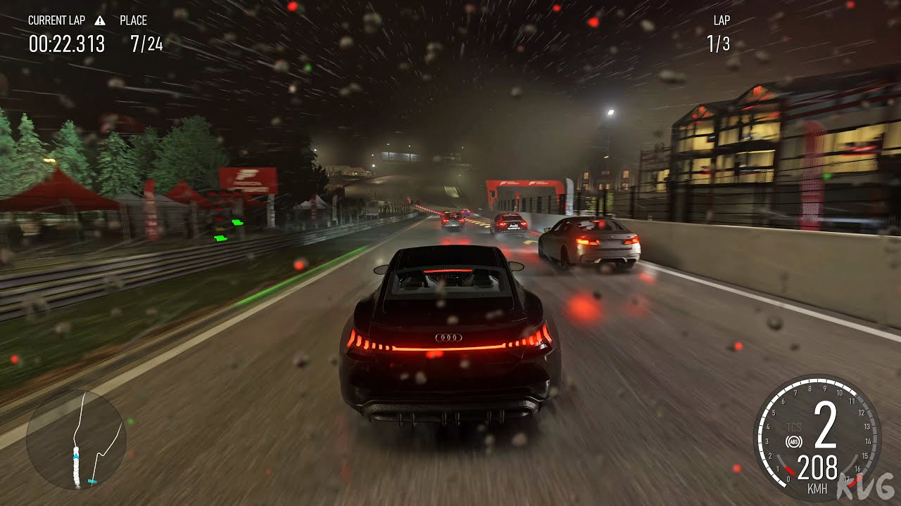 Forza Motorsport - Night Rain Gameplay (XSX UHD) [4K60FPS]