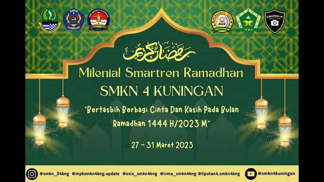 Milenial Smartren Ramadhan SMKN 4 Kuningan - Hari Ketiga