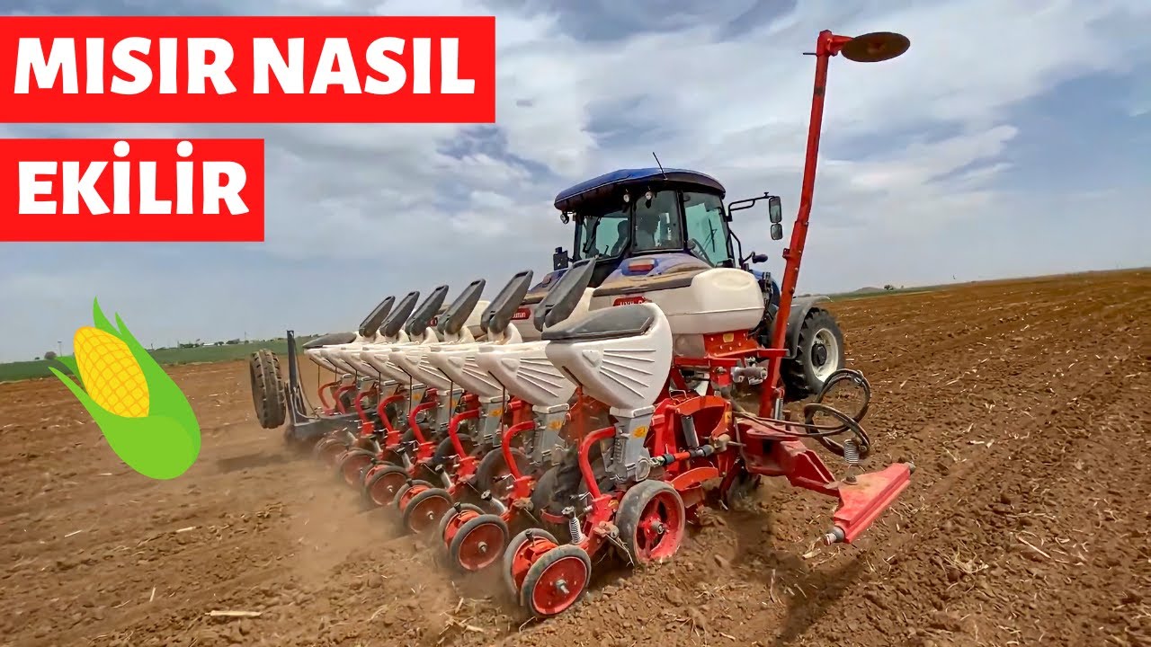 8 Li Teleskopik Mibzer İle Mısır Nasıl Ekilir - TR5.110, Şakalak
