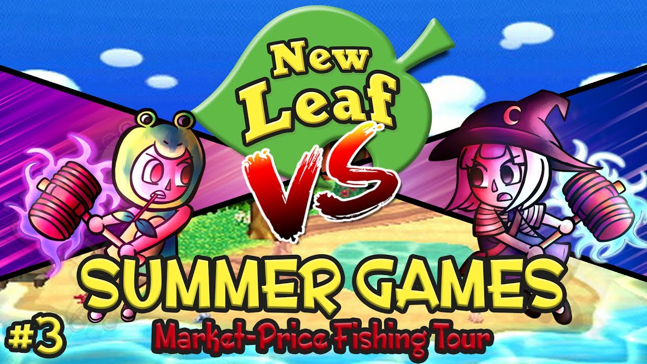 Animal Crossing: New Leaf VS #3: Market-Price Fishing ft. Pwnapplez