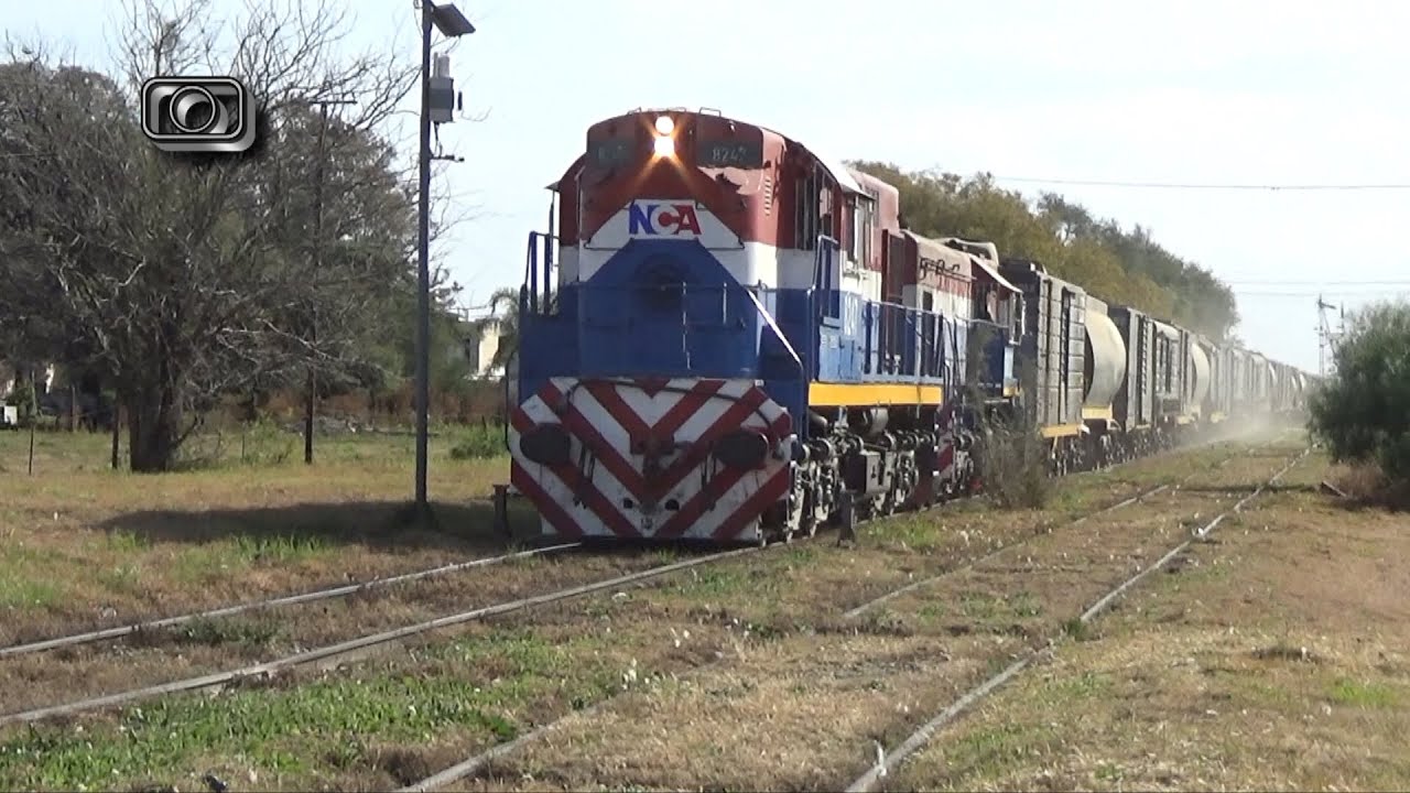 Trenazo de NCA con 80 cargados pasando por Morrison