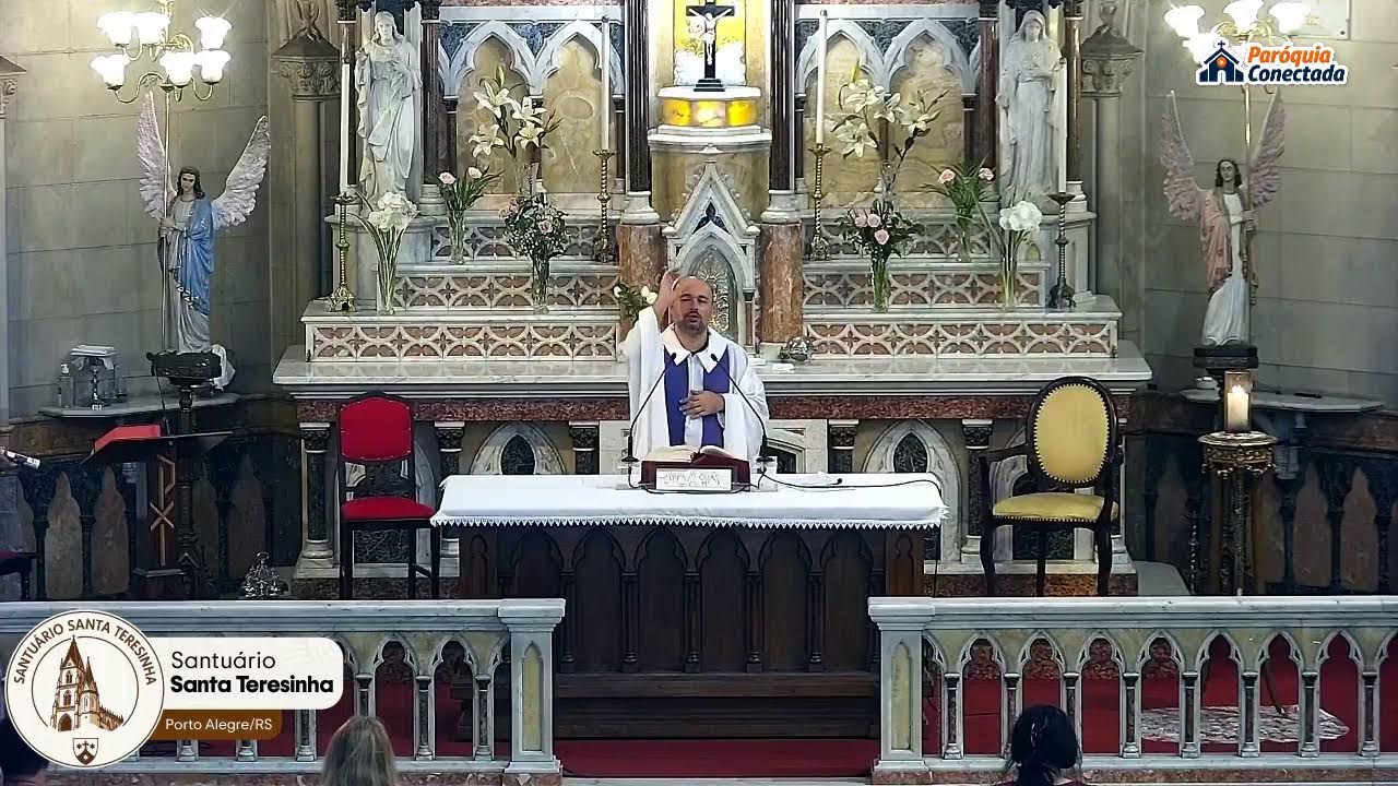 Santa Missa das 16h. Reze conosco!