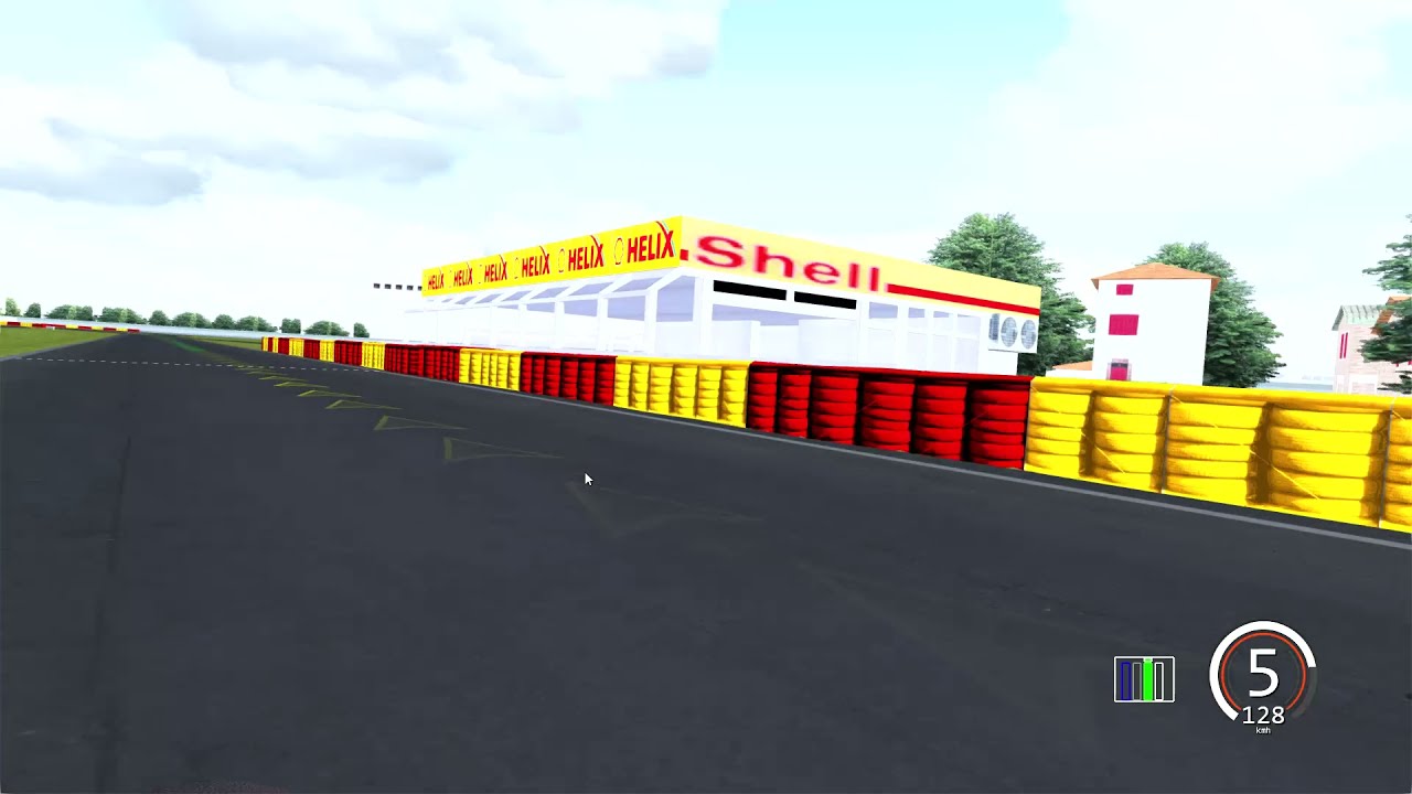 Go Kart around Fiorano [ idea from @PerspectiveF1 ]