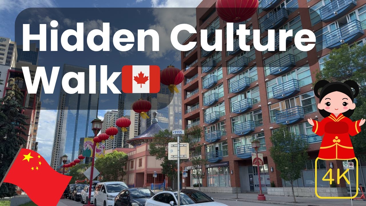 Walking Through Calgary’s Chinatown 🇨🇳🇨🇦|Explore Chinese Culture, Shops. Virtual Walking Tour Canada
