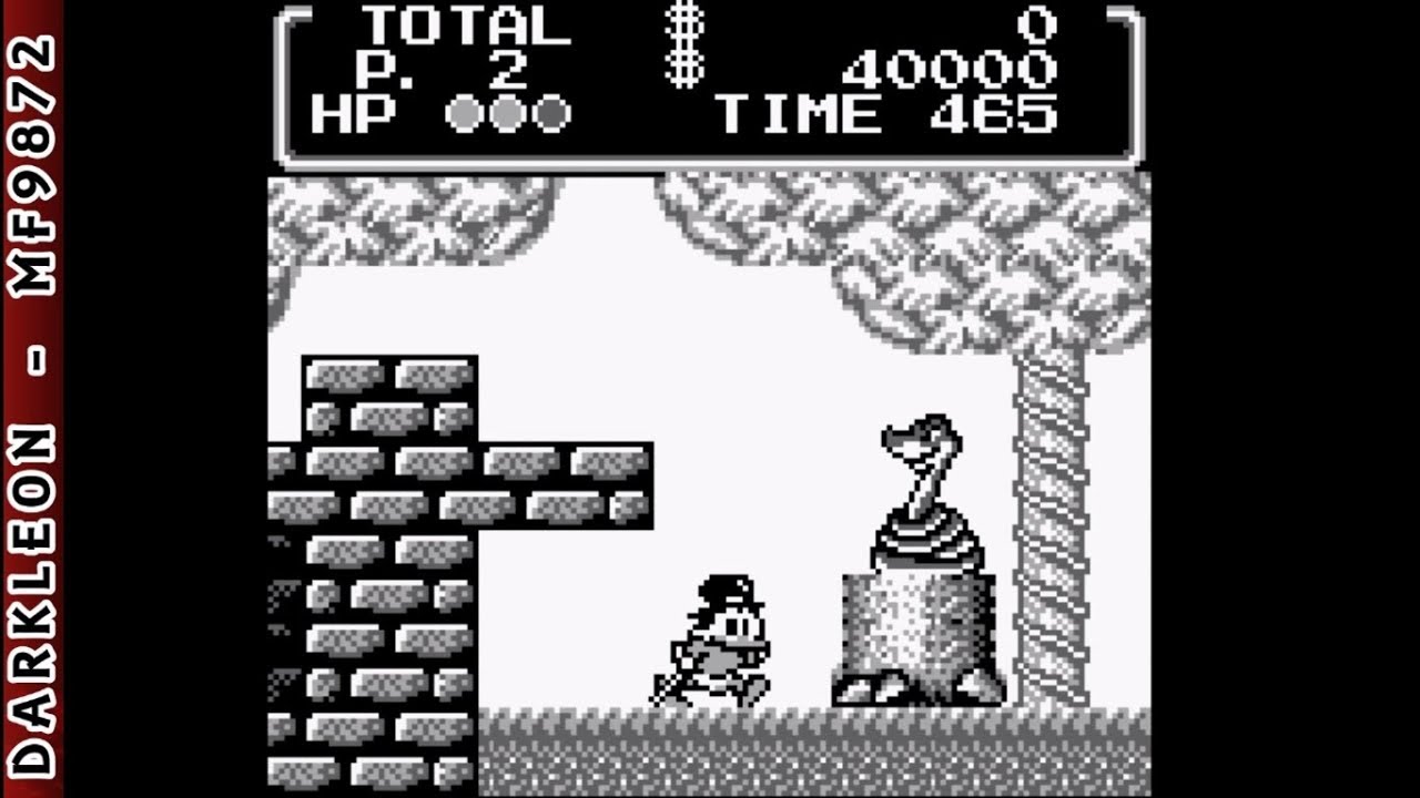 Game Boy - Disney's DuckTales &copy; 1990 Capcom - Gameplay