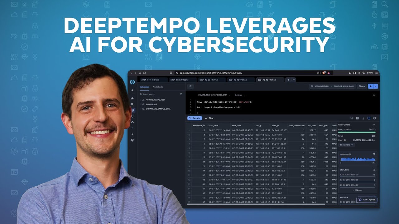 Revolutionize Cybersecurity With DeepTempo: AI-Powered Security In Snowflake