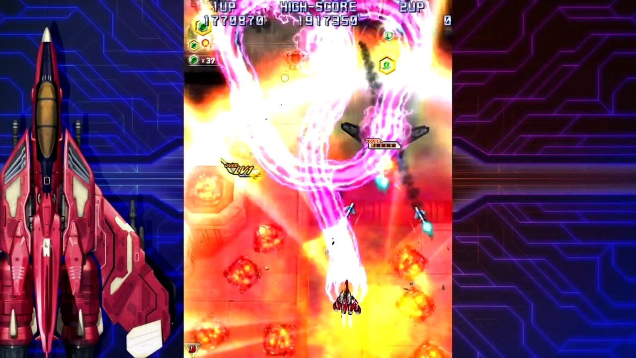 Raiden IV: Overkill Gameplay 💥 PS3 - Classic shoot 'em up