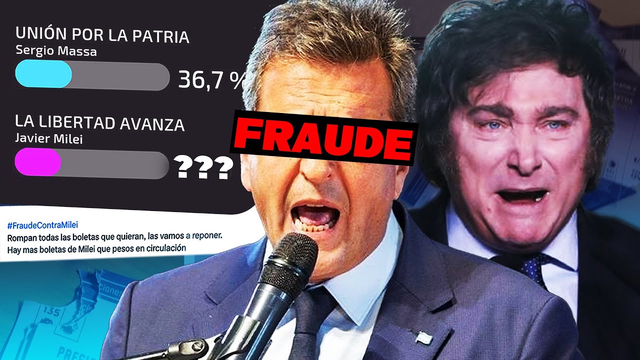 PERDI&Oacute; MILEI, el FRAUDE y los DELITOS electorales