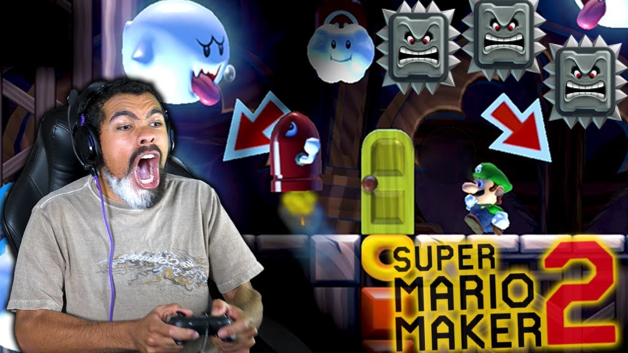 I played the MOST OUTRAGEOUS level... (and ALMOST LOST my MIND) | Super Mario Maker 2
