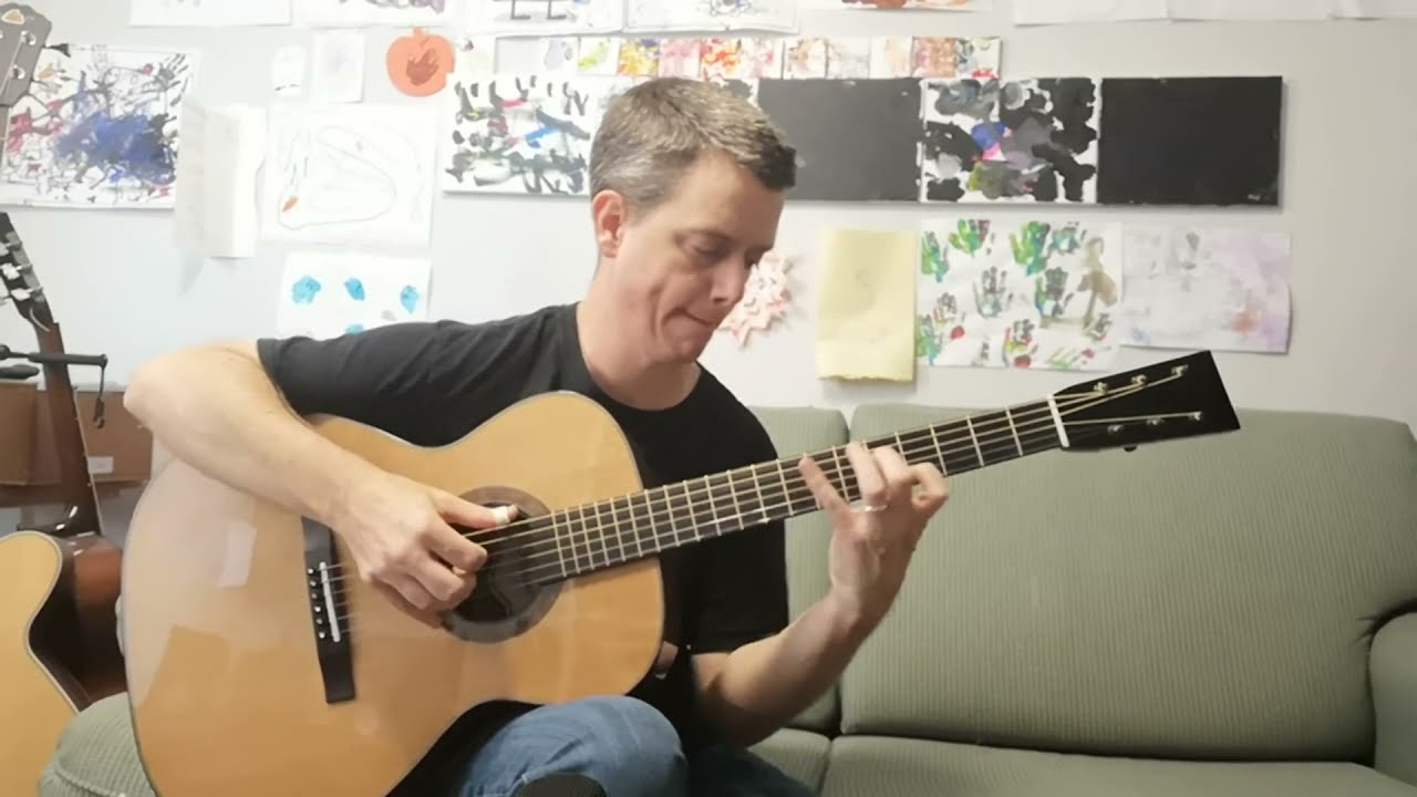 Gorthon - on a Rickard Cedar/Walnut OM