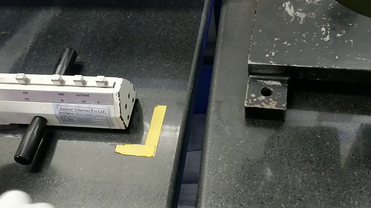 Digital Caliper Calibration
