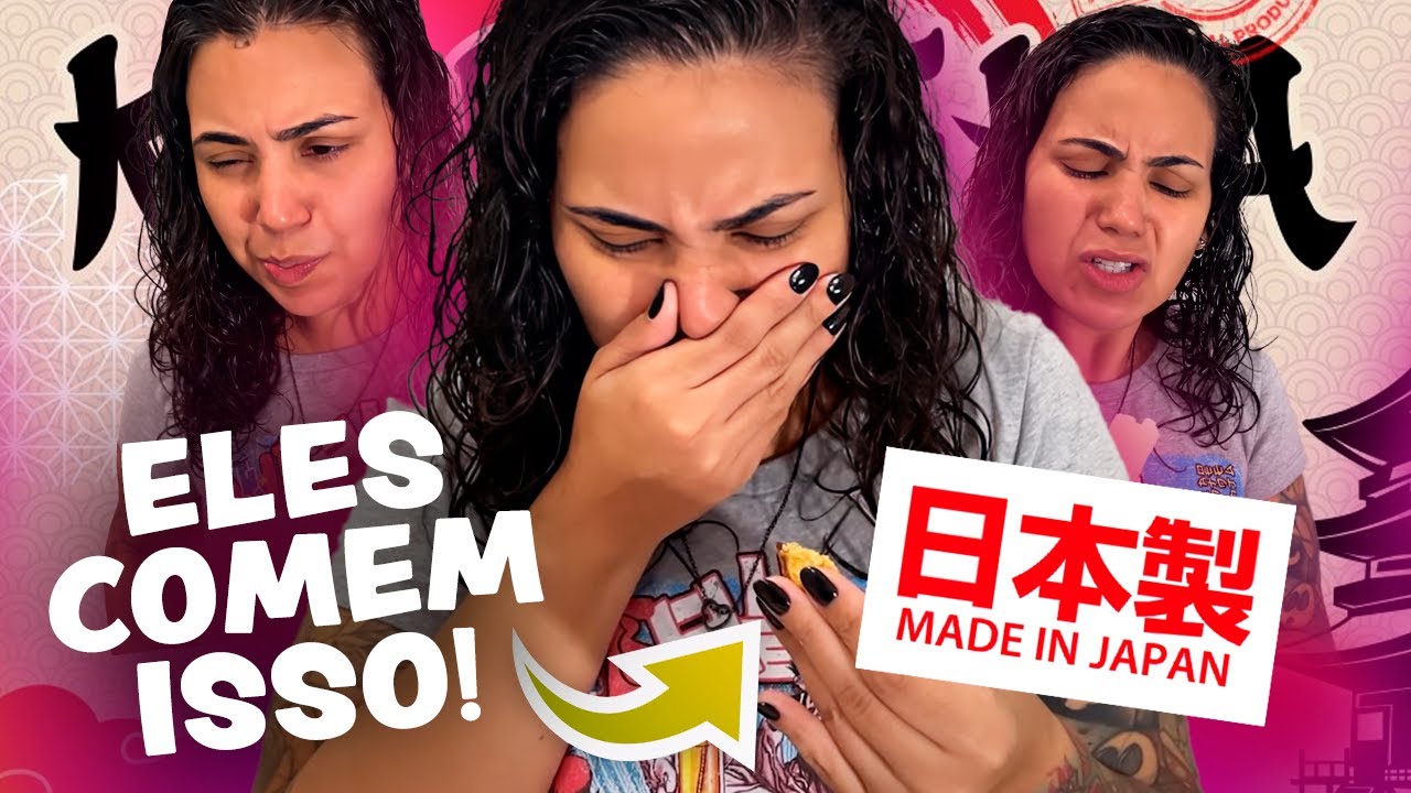 Experimentando comidas Japonesas!