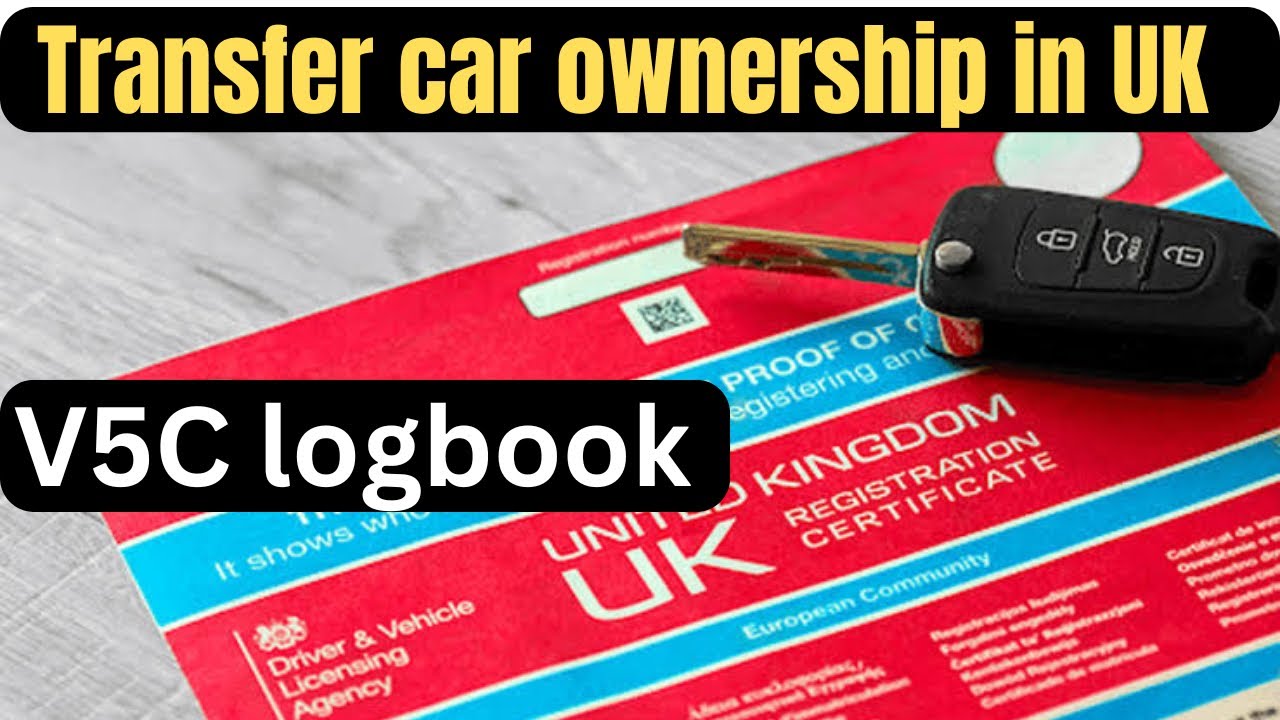 Transfer your car ownership online in the UK | V5C logbook | What you need from new owner? | DVLA |