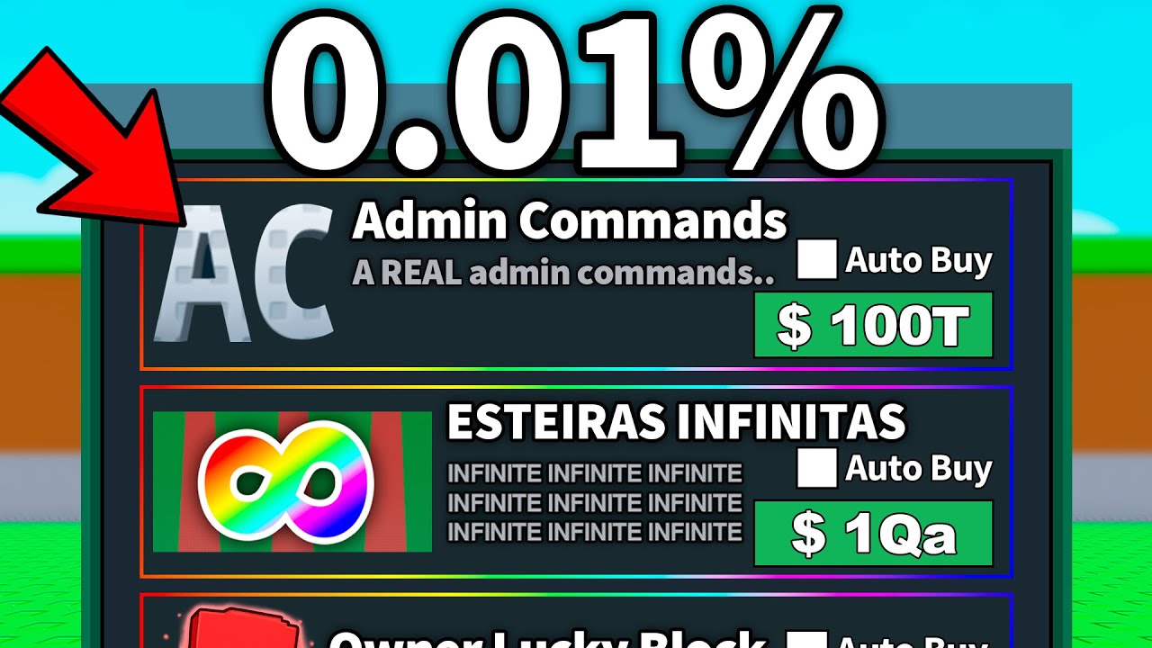 Roube um Brainrot, MAS VOC&Ecirc; PODE COMPRAR ITENS DO DONO!