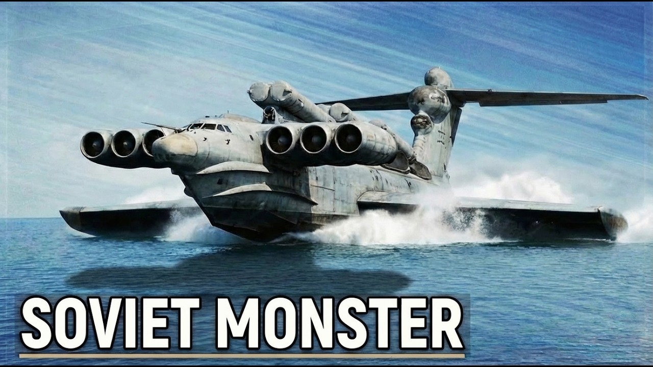 The Caspian Sea Monster: The Soviet Machine That Terrified NATO