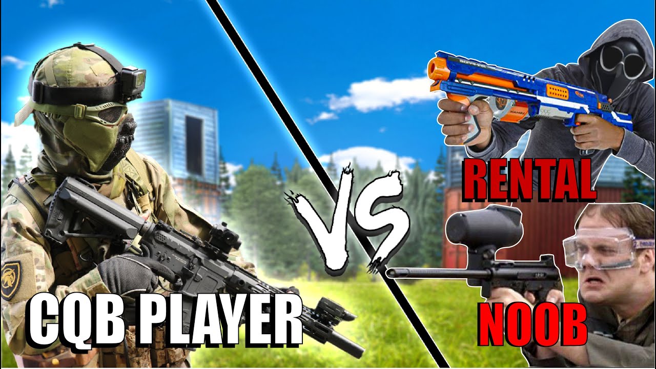 Airsoft CQB Player vs Rental Players & Walk-Ons ► The Arena