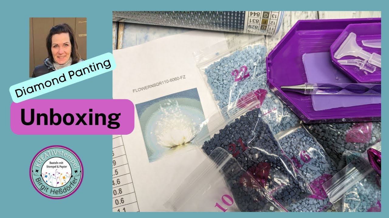Diamond Painting Unboxing / Produkte von DimondDiy.de + Rabattcode