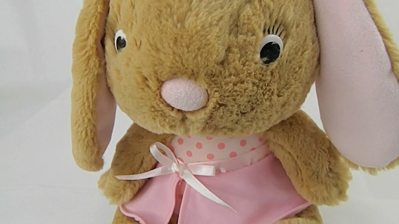 Hallmark Interactive Talking Story Buddy Soft Plush Abigail Bunny Rabbit For Sale On Ebay