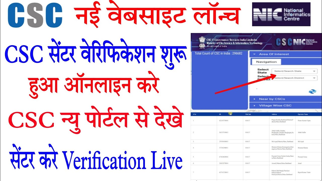 csc center physical verification kre| csc new physical verification portal | csc new website