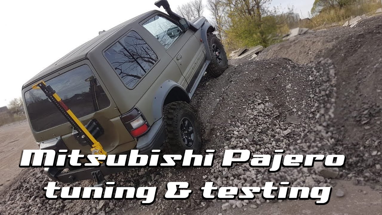Mitsubishi Pajero Off-road tuning & testing