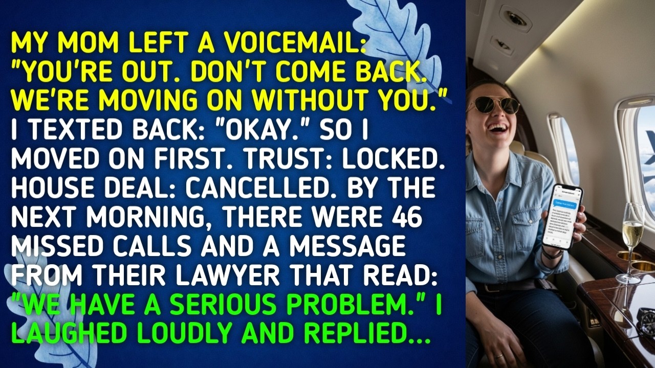 MY MOM LEFT A VOICEMAIL: 