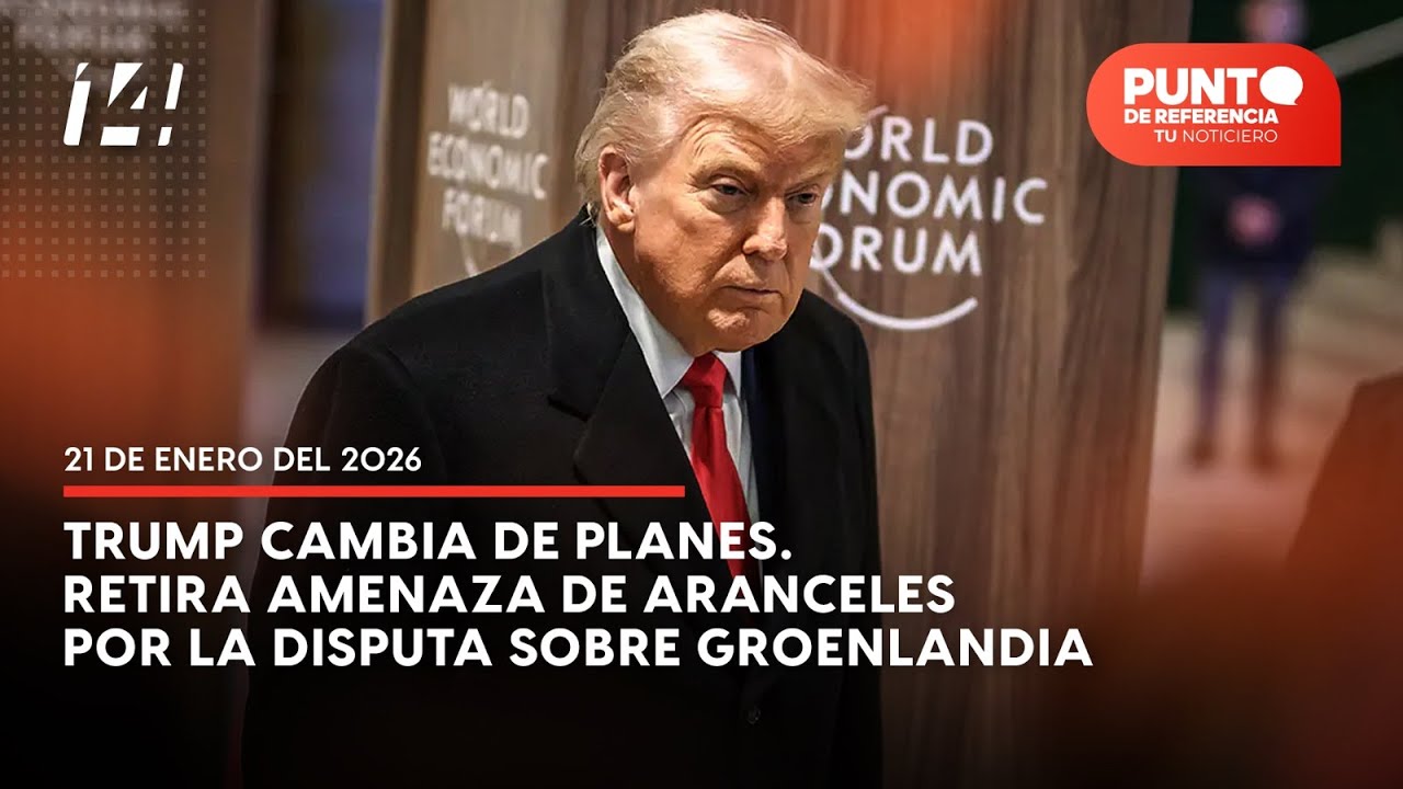 Trump cambia de planes. Retira amenaza de aranceles por la disputa sobre Groenlandia