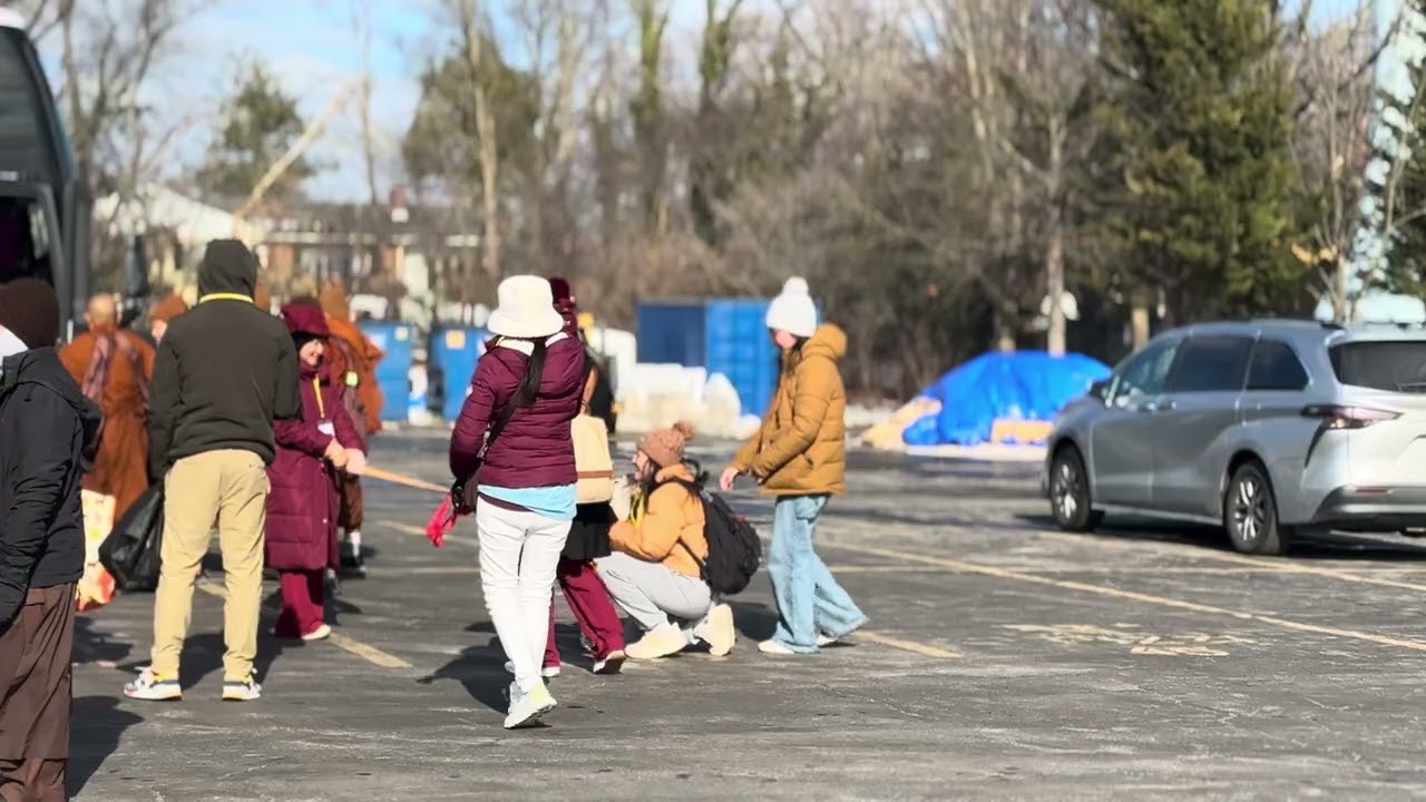 #WalkForPeace #BuddhistMonks #Annapolis #Maryland #PeaceGathering @AlokaThePeaceDog Feb12,2026