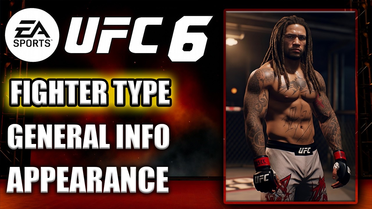 EA UFC 6 - Full Create a Fighter Walkthrough!