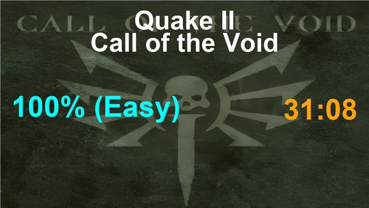 Quake II: Call of the Void (2025) - 100% (Easy) speedrun in 31:08