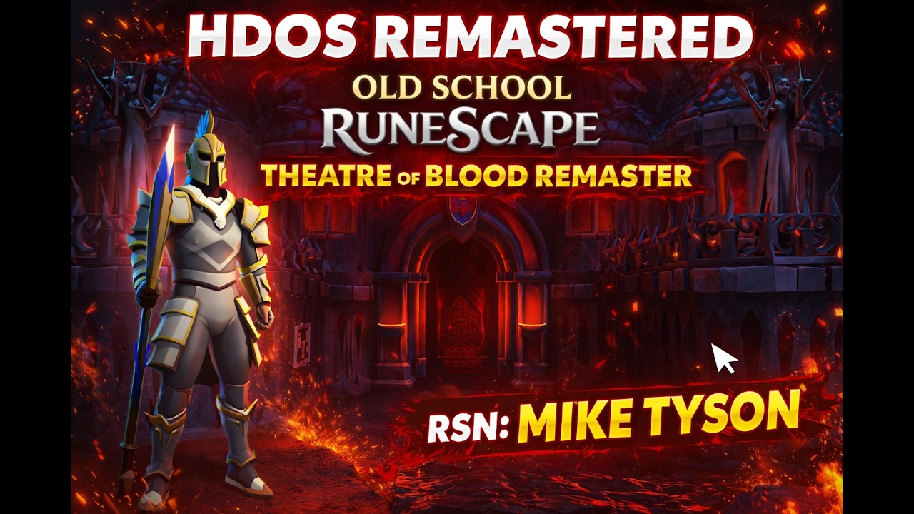 OSRS Theatre of Blood Hard Mode – Full Test Run recorded on HDOS  | World 416 | RSN Mike tyson