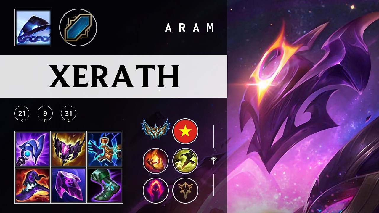 Xerath ARAM - VN Challenger Patch 26.03