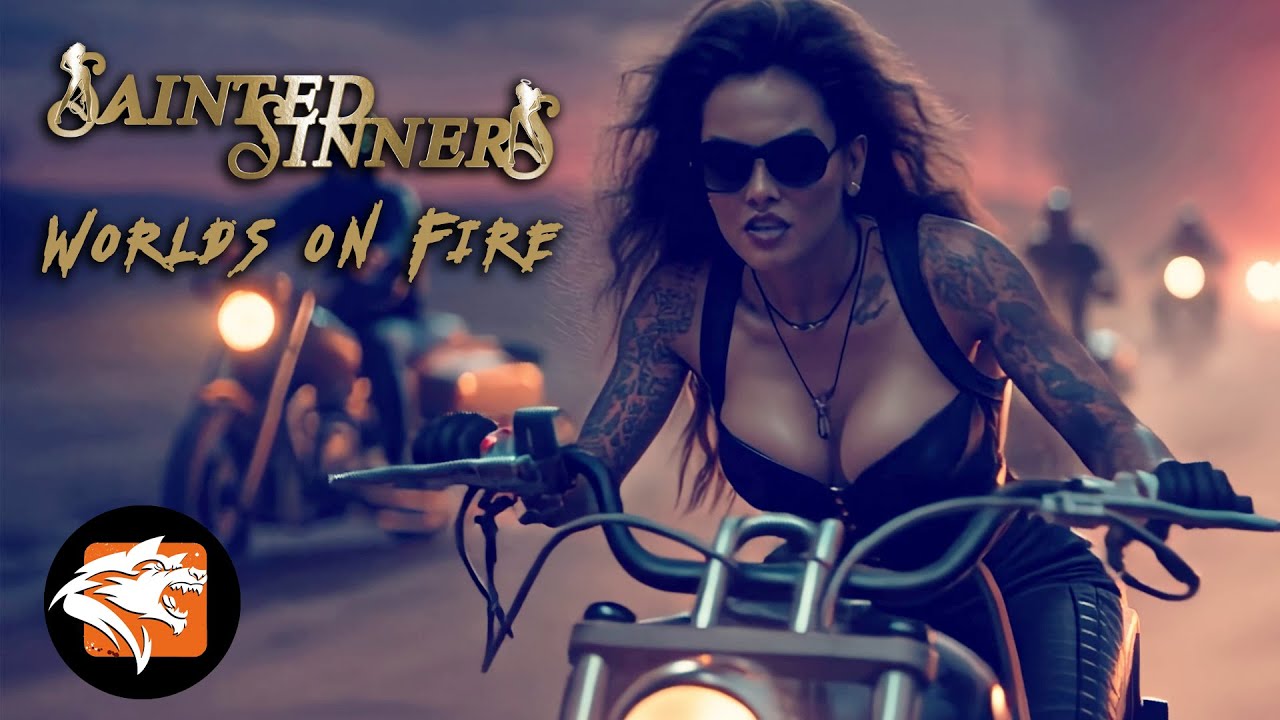 SAINTED SINNERS - World's on Fire (Official Music Video)