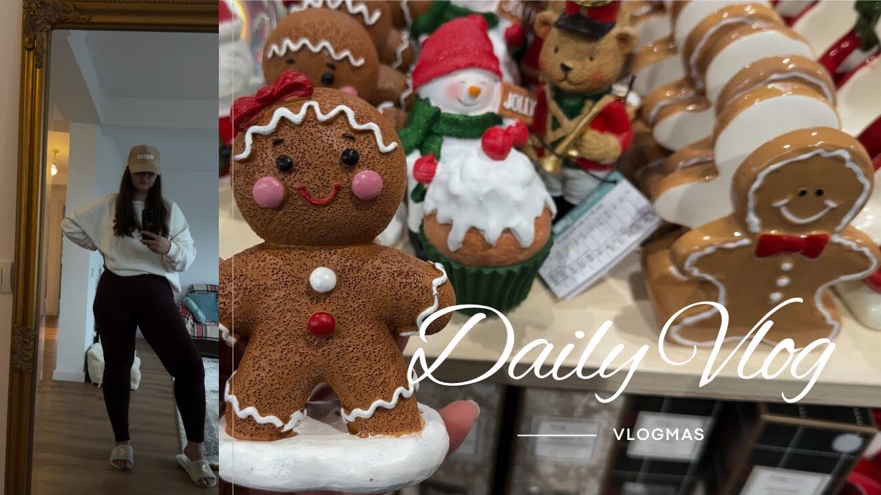Vlog | cumpărături pentru casă din Dedeman, Notino și un mic haul alimentar! 🛒✨🎄