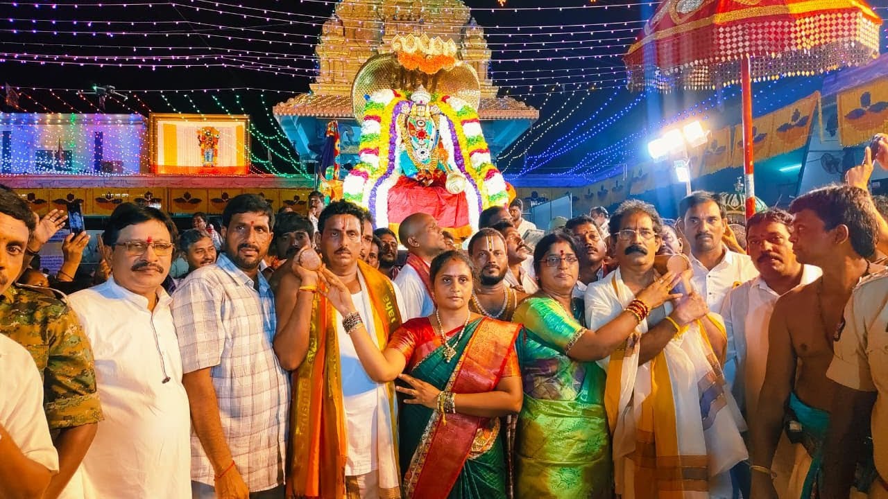 Konaseematirumala Vadapalli venkanna bramhotsavalu🙏#konaseematirumalavadapalli#viralvideo#subscribe 