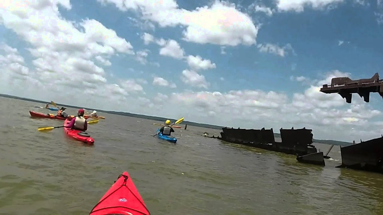 Kayaking on Mallows Bay