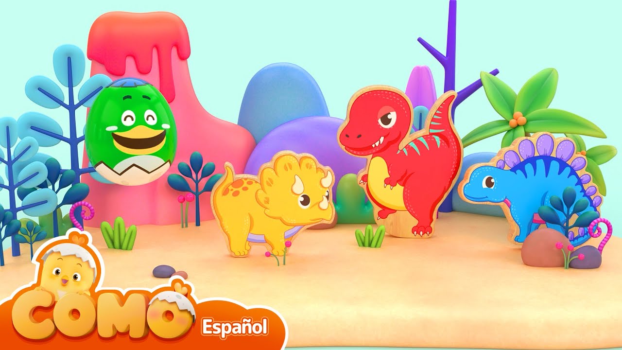 ¿Qué dinosaurio saldrá del huevo?+Más episodios | Juego infantil | Huevo de dinosaurio|Sorpresa Como