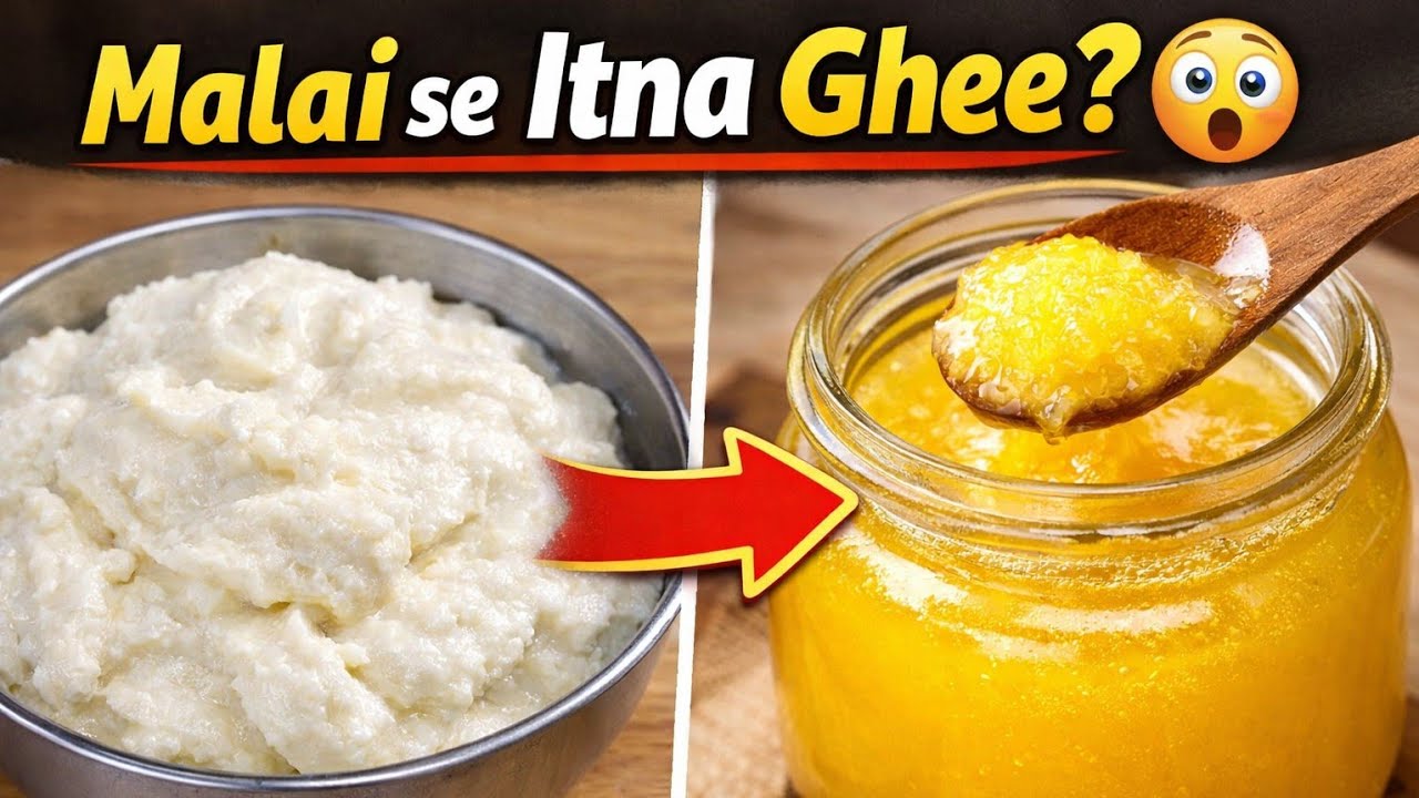 Daily Jama Hui Malai se Itna Ghee? 😲 Shocked!#Malai se ghee kaise nikale#How to make ghee at 🏠 home!
