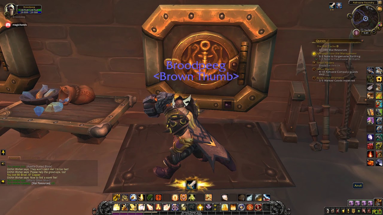 World Of Warcraft - BFA - Lvl 110 Holy Paladin Questing! 003