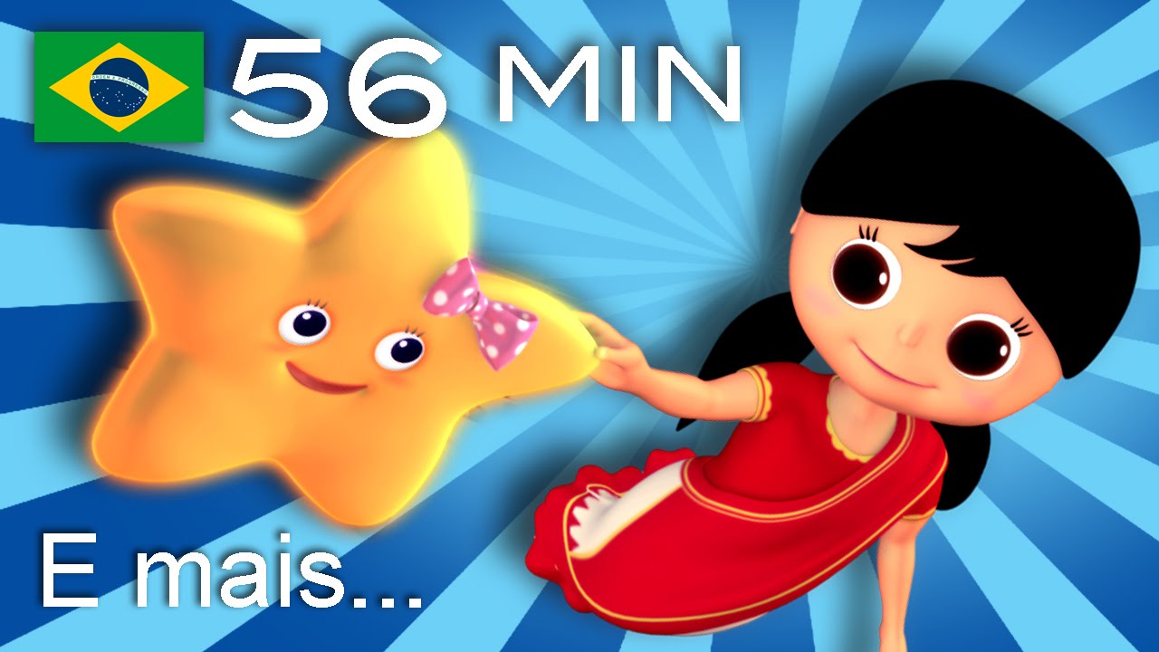 Brilha brilha estrelinha | E muitas mais Canções de Ninar | Compilação com 57 min da LittleBabyBum!
