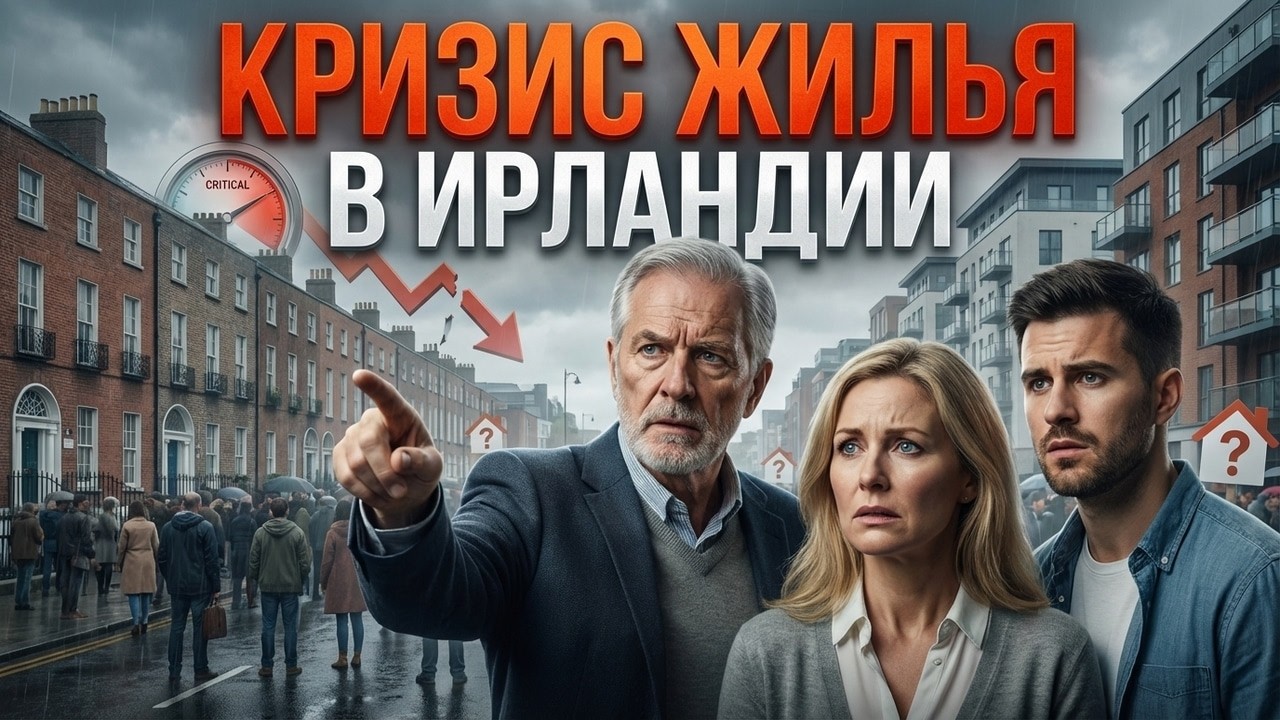 Ирландия: богатая страна без жилья | Полный разбор кризиса