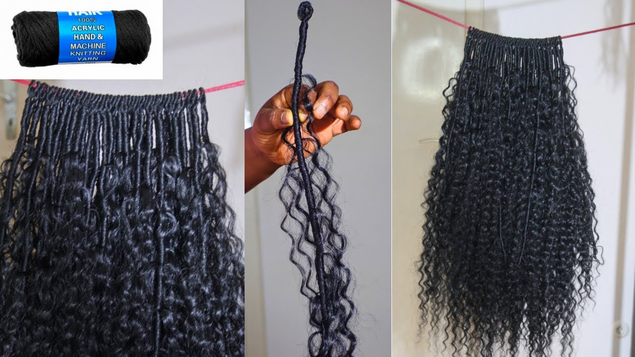 HOW TO MAKE CROCHET GODDESS FAUX LOCS | USING BRAZILIAN WOOL #brazilianwool