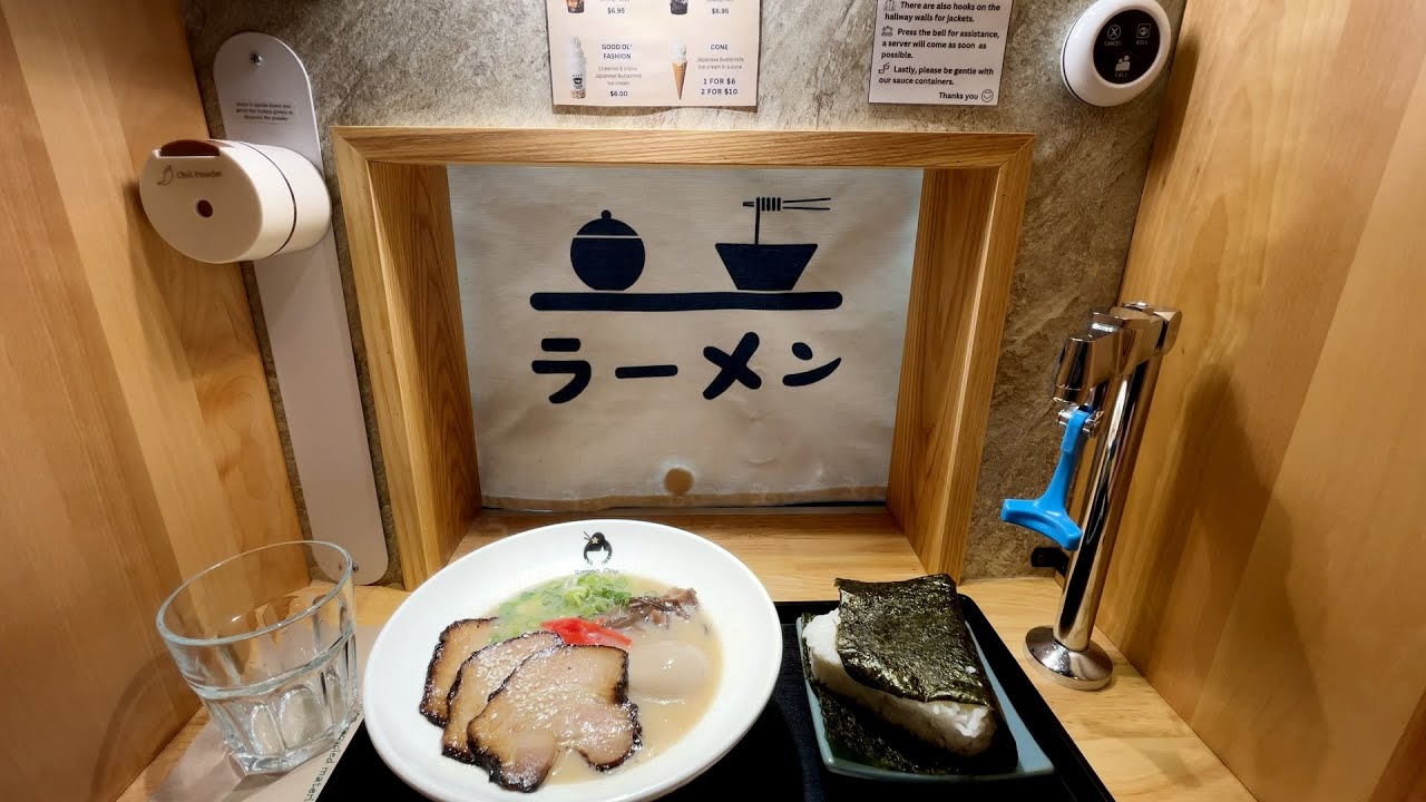 Ramen in Vancouver: Can It Compare to Japan? Slurping Tonkotsu Miso & Onigiri!Full Dining Experience