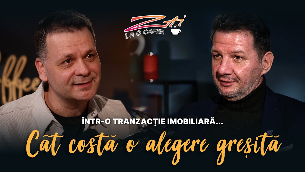 Cât te costă o decizie greșită, în imobiliare? (ZAI la o Cafea cu Daniel Balica)