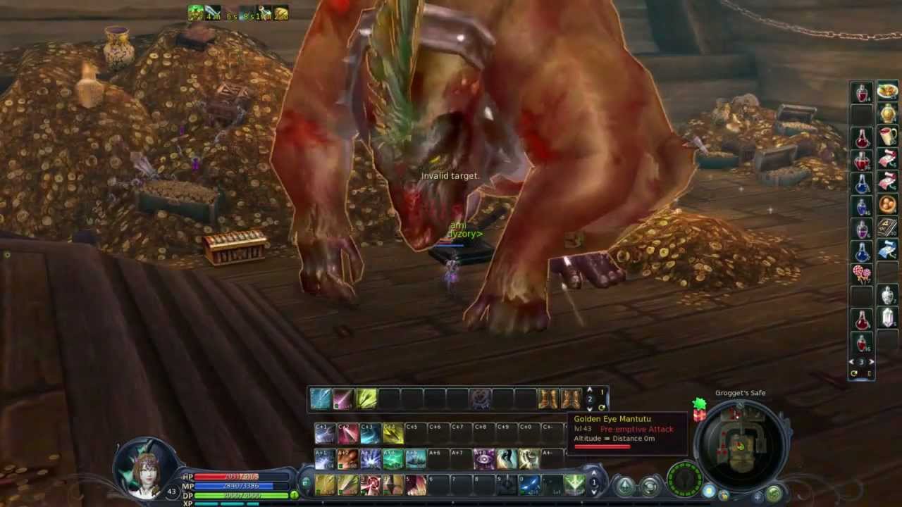 Aion - Steel Rake - Golden Eye Mantutu - Ranger Solo